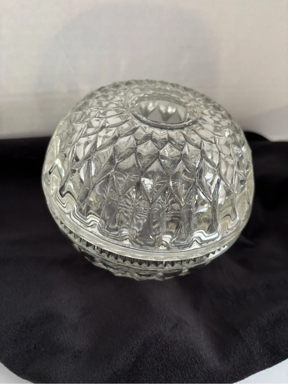 Indiana Glass fairy lamp